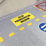 Industrial floor marking